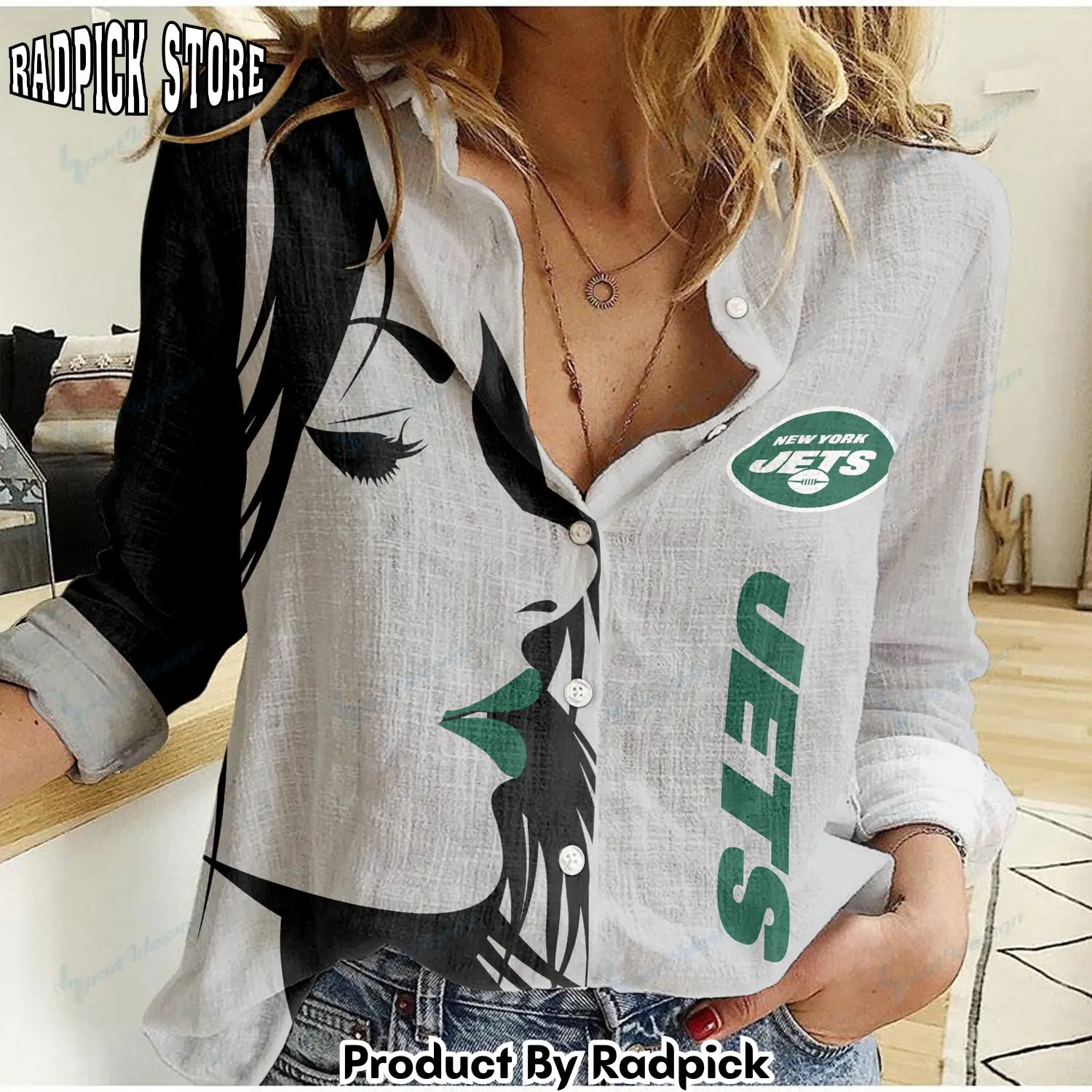 Radpick new york jets woman shirt rp662490